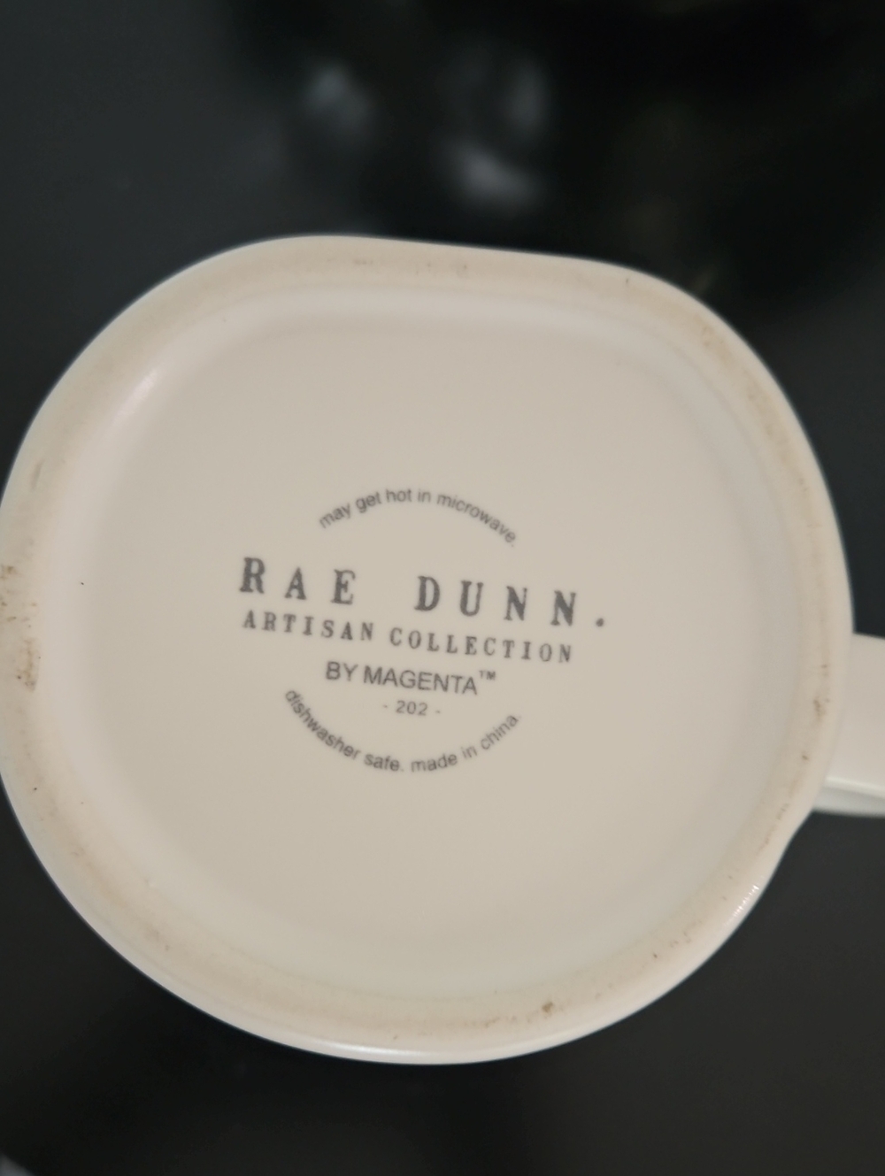 Rae Dunn Ceramic Cream SURVIVOR Mug - Picture 3 of 3